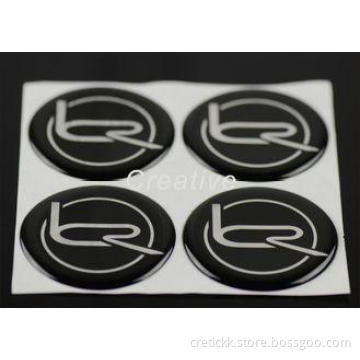 Custom 3D Domed Stickers Personalized Round Sticker Labels